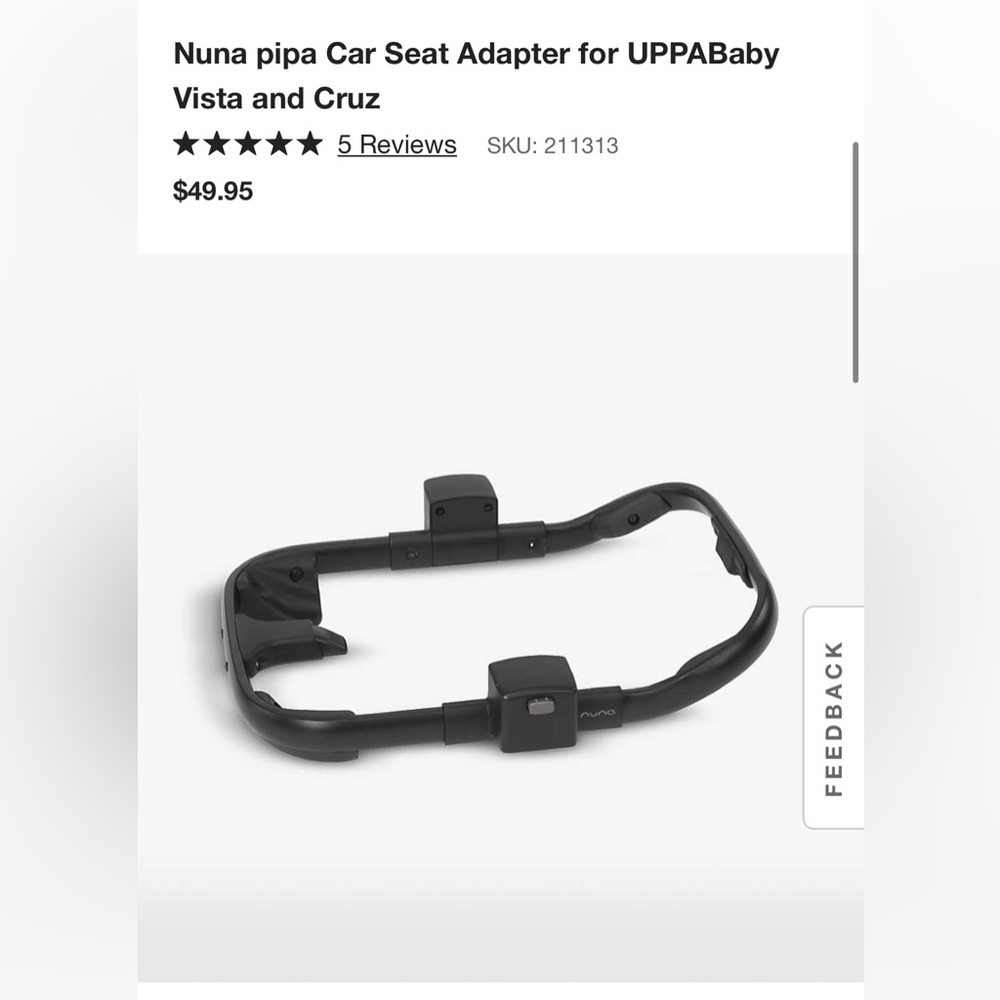 Nuna Car Seat Adapter